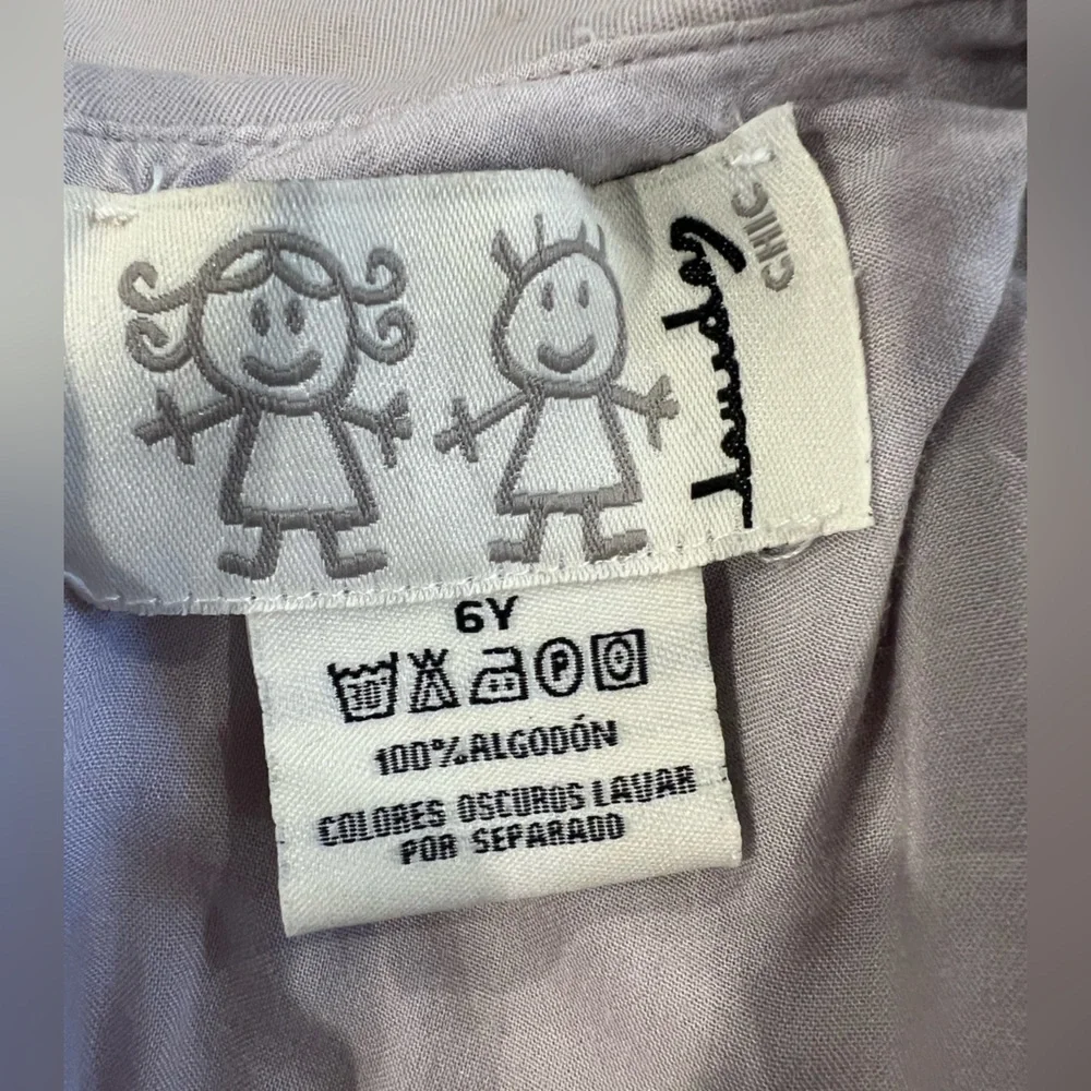 Gray Casual 🦉 Dress, Zips in Back -Covered w Owls, Cats & Birds & Little Collar - Picture 3 of 8